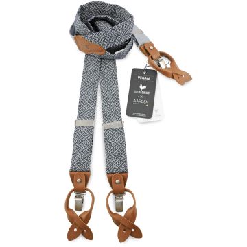 Sir Redman SR21315 ( SR315 ) x Aarden luxe bretels Vince Vegan Blue