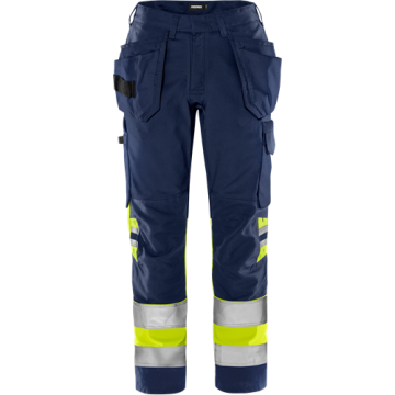 Fristads 300529 High vis dameswerkbroek  klasse 1 2670 GPLU
